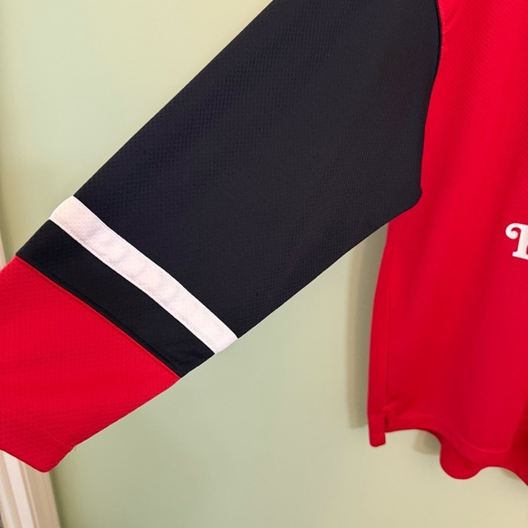 NHL red wings jersey Red and Black size 2XL hockey Detroit - Picture 7 of 12